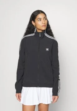 Adidas Originals Adicolor Classics Lock Up Track Top - Veste De Survêtement - Black -ASOS e113a03df8f4474d9a93e583875eb660
