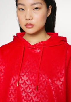 Adidas Originals Hoodie Logo - Sweatshirt - Better Scarlet -ASOS e1b14363041f4ea0bcec6ba8b405954f