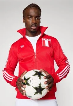 Adidas Originals PERU TRACK TOP - Sweat Zippé - Better Scarlet -ASOS e3d8f1994bbd4d8b938dd3b7192c3928
