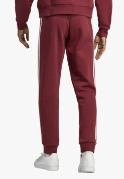 Adidas Originals Stripes Pant Unisex - Pantalon De Survêtement - Shadow Red -ASOS e3eb557747f84184baa82637245a8eae