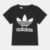 Adidas Originals Trefoil - T-Shirt Imprimé - Black/White