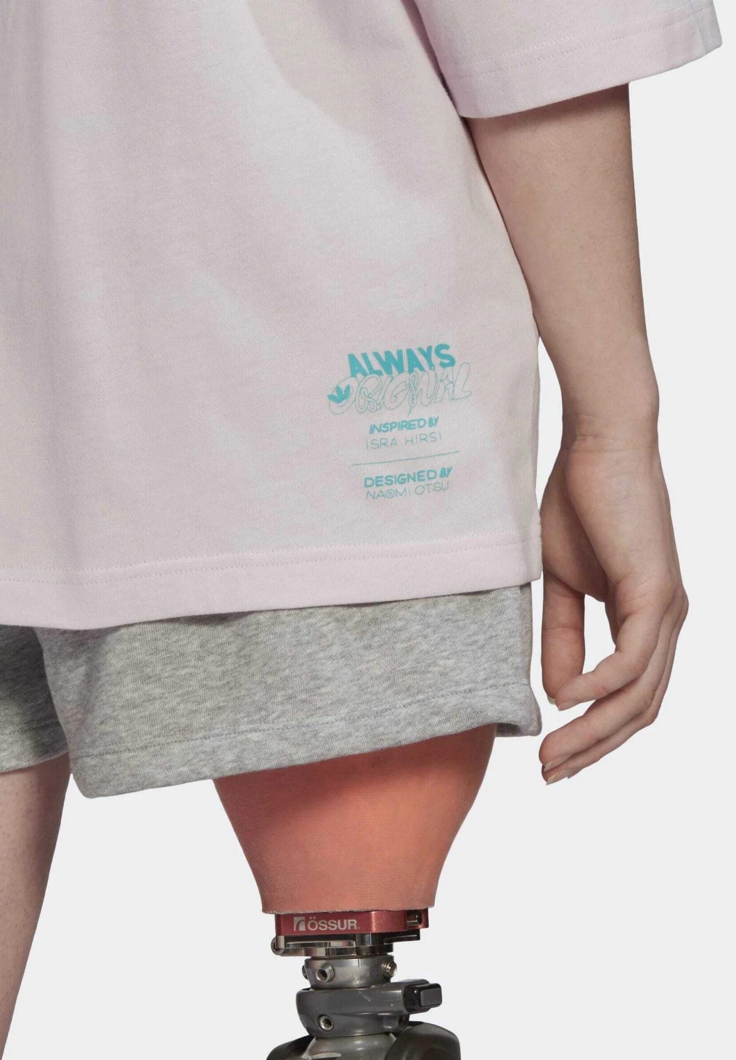 Adidas Originals Always Oversized - T-Shirt Imprimé - Almost Pink 5 Adidas Originals Always Oversized - T-Shirt Imprimé - Almost Pink – Image 5