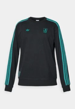 Adidas Originals LIVERPOOL FC ICON SWEAT - Article De Supporter D'équipe De Club - Black -ASOS e63de40a2b234c1489b8bd056ad86141