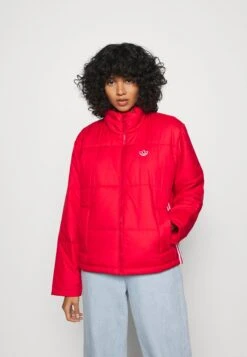 Adidas Originals Short Puffer Midweight Jacket - Veste Mi-Saison - Scarlet