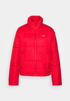 Adidas Originals Short Puffer Midweight Jacket - Veste Mi-Saison - Scarlet -ASOS e6dbc7feed7c45f087f51263ed2e677c