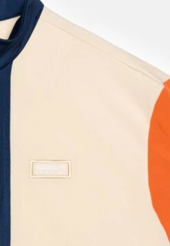 Adidas Originals Track Unisex - Sweat Zippé - Sand Strata/Night Indigo/Craft Orange -ASOS e8a8721997be41cca8fbd8b051d16faf