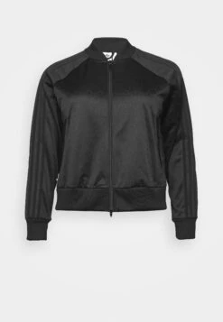Adidas Originals Tracktop - Veste De Survêtement - Black -ASOS e957e383229a4ccb96a0db7b322a27ee