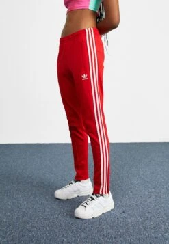 Adidas Originals Classic Trackpant Open Hem - Pantalon De Survêtement - Better Scarlet