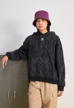 Adidas Originals Hoodie - Sweatshirt - Carbon/Black