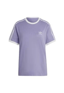 Adidas Originals Classics 3 Stripes - T-Shirt Imprimé - Magic Lilac 13 Adidas Originals Classics 3 Stripes - T-Shirt Imprimé - Magic Lilac -ASOS ea1cba818db7476a8ac8a205505e79d5