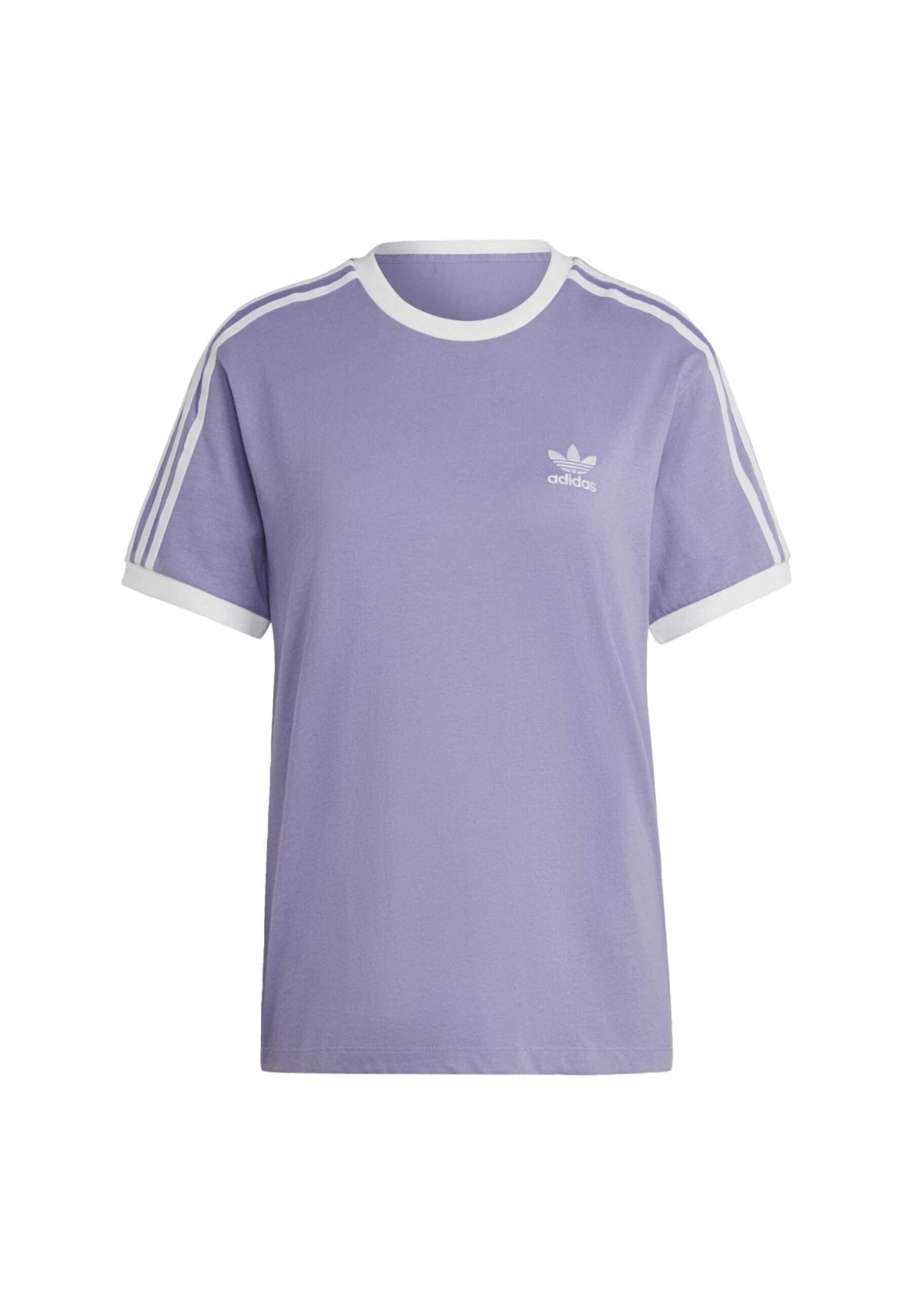 Adidas Originals Classics 3 Stripes - T-Shirt Imprimé - Magic Lilac 7 Adidas Originals Classics 3 Stripes - T-Shirt Imprimé - Magic Lilac – Image 7