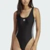 Adidas Originals Color 3-Stripes - Maillot De Bain - Black /White