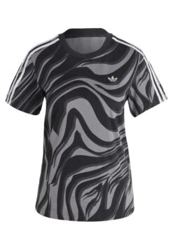 Adidas Originals Aop - T-Shirt Imprimé - Black -ASOS ea4d16add2d04b8487ea4f61ca86c990