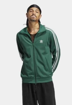 Adidas Originals Beckenbauer Tt - Veste Mi-Saison - Dark Green