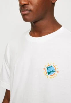 Adidas Originals Tee Unisex - T-Shirt Imprimé - White -ASOS eb3ddb0c329846cb888fd7434c36cce0