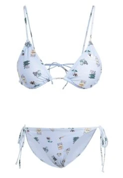 Adidas Originals Set Coney Island Cool Allover Print - Bikini - Blue Dawn/White -ASOS eb72a25112ee439eaaf2b9e2fb2295ad