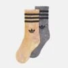 Adidas Originals Batik Sock 2 Pack Unisex - Chaussettes - Solid Grey/Black