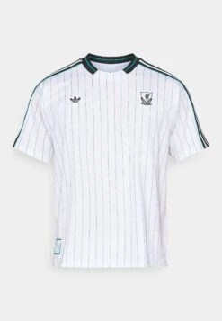 Adidas Originals LIVERPOOL FC ICON JERSEY - Article De Supporter D'équipe De Club - White/sea Green -ASOS ebf69f889b2d447faacd99dcec4f1881