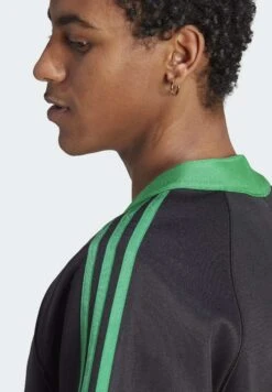 Adidas Originals Cl Ss Bb - Chemise - Black Green -ASOS ec79a455d0e441e891497c7034deaa6b