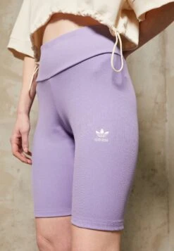 Adidas Originals Essential Ribbed Short - Short - Magic Lilac