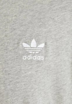 Adidas Originals Essential Tee Unisex - T-Shirt Basique - Medium Grey Heather -ASOS edb76b62446a44969231f84bd12eda74