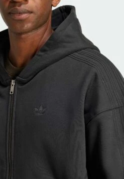 Adidas Originals PREMIUM ESSENTIALS FULL-ZIP - Sweat Zippé - Black -ASOS edeeab4292fb492cbb19e413ce230f2a