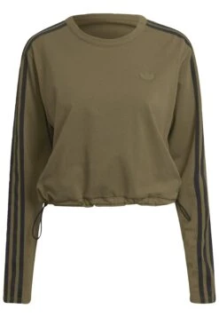 Adidas Originals Long Sleeve - T-Shirt À Manches Longues - Green -ASOS edf7e9db3bbb4891b0685c9e8819d25e