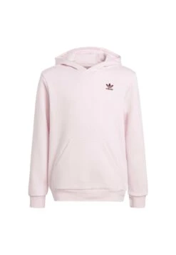 Adidas Originals Junior - Sweat À Capuche - Clear Pink Maroon -ASOS ee39910c7473428bb720cfbde5564aa4