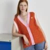 Adidas Originals Adicolor 70S Vest - Veste Sans Manches - Orange