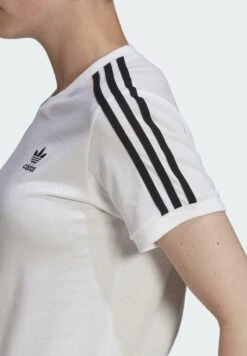 Adidas Originals 3 Stripes - T-Shirt Imprimé - White 11 Adidas Originals 3 Stripes - T-Shirt Imprimé - White -ASOS eed3adf0410547e389e0d3835fc13e80