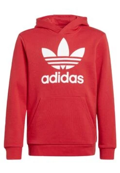 Adidas Originals Trefoil Junior Unisex - Sweat À Capuche - Better Scarlet -ASOS eed3ec8157284638a6a3aa071ae3230e
