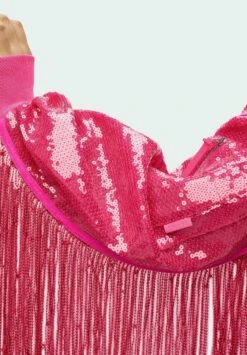 Adidas Originals Ivy Park Sequin - Blouson Bomber - Shock Pink -ASOS ef23eddc9e03413b902ba4ee2e383cae