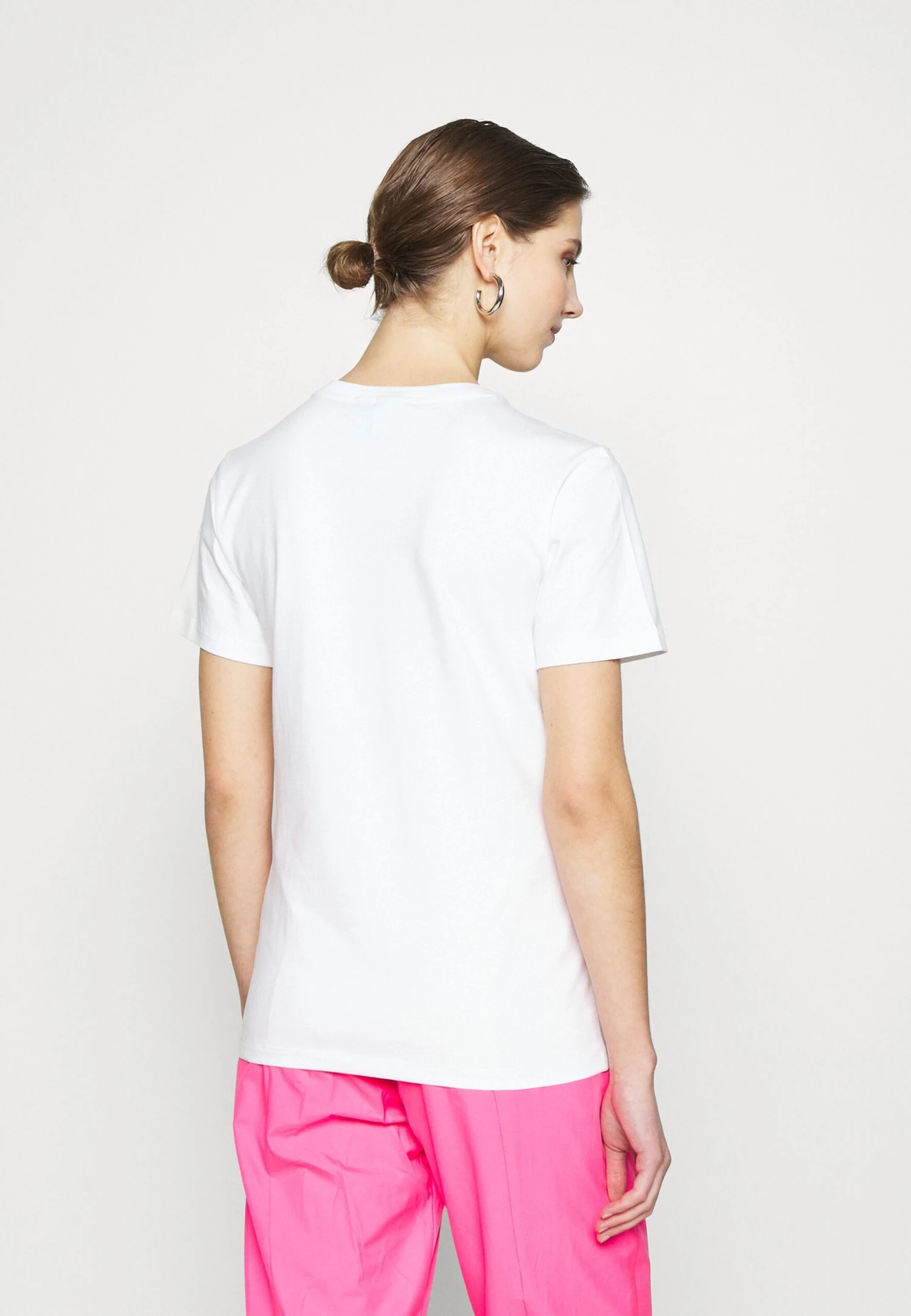 Adidas Originals Trefoil Tee - T-Shirt Imprimé - White 3 Adidas Originals Trefoil Tee - T-Shirt Imprimé - White – Image 3
