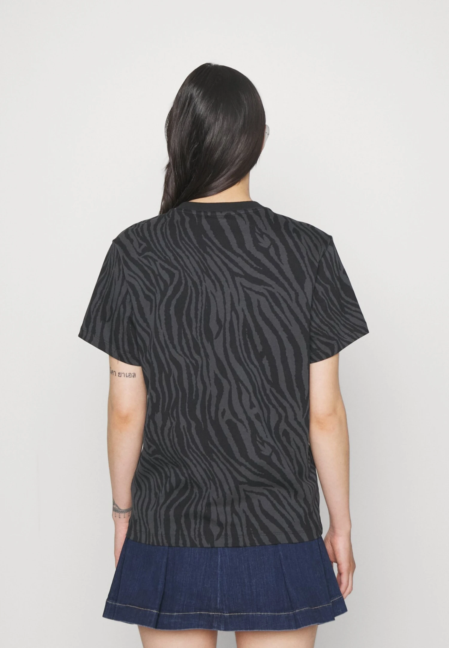 Adidas Originals Animal Tee - T-Shirt Imprimé - Carbon/Black 4 Adidas Originals Animal Tee - T-Shirt Imprimé - Carbon/Black – Image 4