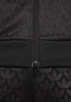 Adidas Originals Sweat Zippé - Black -ASOS f0daeddb2c1a48db9870c9a517505a8d