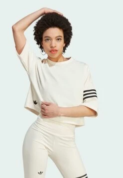 Adidas Originals Neuclassics - T-Shirt Imprimé - White Black