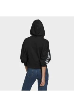 Adidas Originals Originals Adicolor Sweatshirt Hoodie Loose - Sweat À Capuche - Black -ASOS f19544ddce154592a8bdf3a613f25e4c