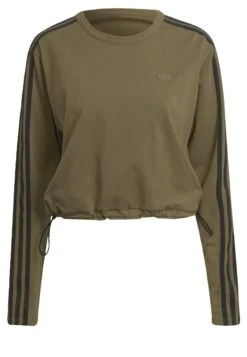 Adidas Originals Long Sleeve - T-Shirt À Manches Longues - Green -ASOS f2030124fa8440d992e82a525593c198