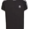 Adidas Originals 3 Stripes Tee Junior Unisex - T-Shirt Imprimé - Black