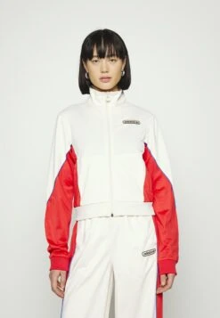 Adidas Originals Track - Veste De Survêtement - White/Vivid Red