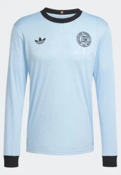 Adidas Originals DEUTSCHLAND DFB 125 ANNIVERSARY JERSEY LONGSLEEVE - T-shirt à Manches Longues - Cloud White/black -ASOS f3f49f4844284f9bbb38d040a6713994