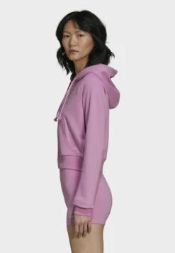 Adidas Originals Sweat Zippé - Pink -ASOS f469f8e7ac3648d5935e91ab15f2f0b2