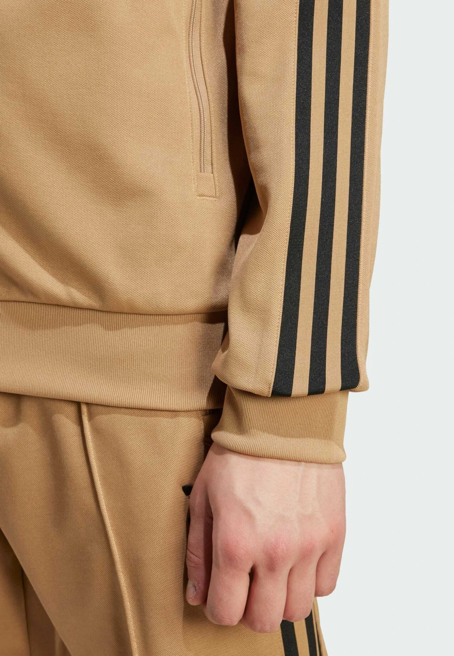 Adidas Originals Sweat Zippé - Cardboard Black 3 Adidas Originals Sweat Zippé - Cardboard Black – Image 3