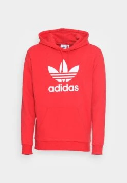 Adidas Originals Trefoil - Sweat À Capuche - Red -ASOS f72ce1df4ab14f7dbcd0f5f0d84997bb