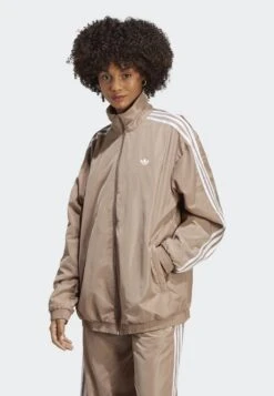 Adidas Originals Veste De Survêtement - Chalky Brown