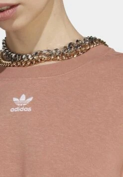 Adidas Originals Essentials+ - Sweatshirt - Clay Strata -ASOS f8272337498b484fb518372c96ab7193