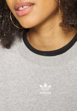 Adidas Originals Sweatshirt - Medium Grey Heather -ASOS f82f792905594957825e13ae35071de2