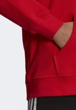 Adidas Originals Adidas Adicolor Trefoil - Sweat À Capuche - Red -ASOS f9e373d48793452bb53bea19a928cf19