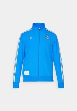 Adidas Originals REAL MADRID ICON TRACK TOP - Article De Supporter D'équipe De Club - Bluebird/white 10 Adidas Originals REAL MADRID ICON TRACK TOP - Article De Supporter D'équipe De Club - Bluebird/white -ASOS f9f322331ff741428e14b2d22e090f90