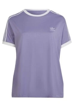 Adidas Originals 3 Stripes T - T-Shirt Basique - Magic Lilac -ASOS f9f8ac72efc34686bbc8a083afa1cf8e